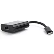 A-CM-HDMIF-01 Gembird USB-C to HDMI adapter, black