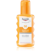 Eucerin Sun Sensitive Protect zaščitno pršilo za sončenje SPF 50  200 ml