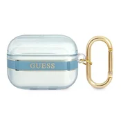 Ovitek Guess Strap Collection za AirPods Pro, modri