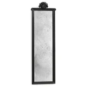 Casa Padrino luxury baroque mirror antique black - Handmade Italian baroque style wall mirror with antique mirror glass - Luxury furniture in baroque style - Luxury Quality - Made in Italy