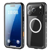 Box Vodoodporni ovitek IP68 za iPhone 17 Pro Max, MagSafe, črn
