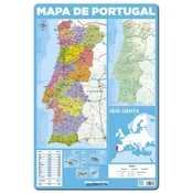 Grupo PORTUGALSKI DIDAKTIČNI LIST ZEMLJEVID PORTUGALSKE, (21239624)
