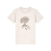 Life-Tree Majica Kids Unisex Hanging On volneno bela