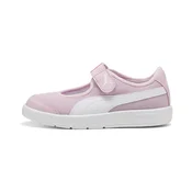 PUMA Courtflex v3 Lina Sneakers Kids, Shoes, Rose Mauve/White, 28