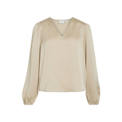 VILA Bluza VIEllette greige