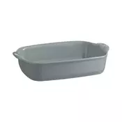 Rectangular oven dish, ceramics, 30x19cm/1.55L, Pearl - Emile Henry
