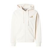 Carhartt WIP Jopa na zadrgo American Script svetlo bež