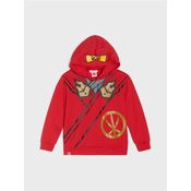 Sinsay - Dukserica sa štampom Lego Ninjago - crvena