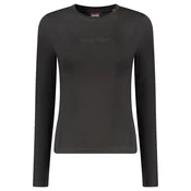 GUESS JEANS LONG SLEEVE T-SHIRT WOMEN BLACK
