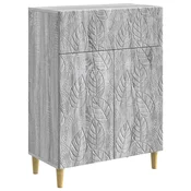 Kreveta Siva Sonoma 66 x 34,5 x 90 cm Konstruirano drvo