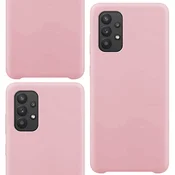 HURTEL Silikonski ovitek, prožen silikonski ovitek za Samsung Galaxy A03s, roza