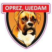 Ultra Planet Tabla/Oznaka – Oprez ujedam Bokser