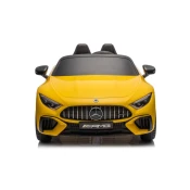 Otroški električni avto Mercedes AMG SL63 24V 2X200W rumena