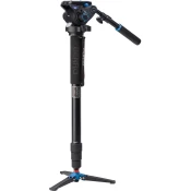 Video monopod Benro - A48TD Series 4 AL + S6, crni