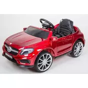 Mercedes GLA 45 AMG Licencirani auto za decu na akumulator sa kožnim sedištem i mekim gumama - Crveni