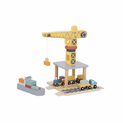 Tooky toy drveni kran tj192