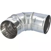 slomart Nastavljivo koleno za dimnik, DN 110, 90°