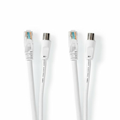Nedis Kombiniran RF kabel + UTP CAT 6 kabel 5m