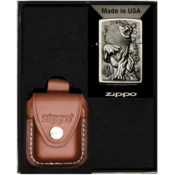 shumee ZIPPO komplet vžigalnikov ZODIAC LEO Lion Gift št. 2