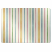 Decormat Zaščitna podloga za stol Colorful lines 140x100 cm 2 cm