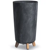 Prosperplast Gracia saksija za cvijece na nogama HIGH Tubus Slim Effect DGTL240E antracit