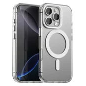 Hibridni ovitek Techsuit CandyCase MagSafe za iPhone 16 Pro Max - white