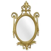 Casa Padrino baroque mirror gold 40 x H. 67.6 cm - Magnificent baroque style resin wall mirror - Baroque furniture - Noble & magnificent