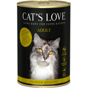 CATS LOVE Mokra mačja hrana Adult Mix Teletina & Puran - 400 g