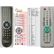 General SENCOR SHC-XD010, SHC-XD550 - compatible General-branded remote control
