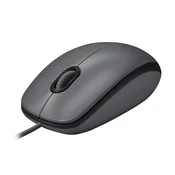 Logitech M100 corded mouse black ( 910-006652 )
