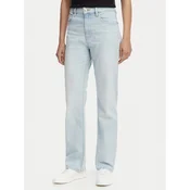Calvin Klein Jeans Jeans hlače LV047F710G Svetlo modra Straight Fit