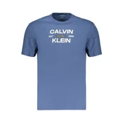Calvin Klein Jeans Majica Logo Graphic  kraljevo modra / črna / bela