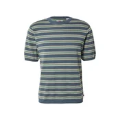 LEVIS ® Pulover LUCAS ecru / safir / svetlo zelena