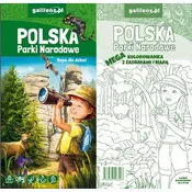 shumee Poljski narodni parki - zemljevid + mega pobarvanka