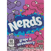 Nerds Grozdje in jagode 47 g