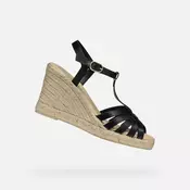 Geox Espadrile D Gelsa D55TPA 00043 C9999 Črna