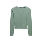Superdry & Co Pletena jopa Athletic Essential svetlo zelena