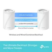TP-LINK Deco BE65 (paket od 3) BE9300 Mesh Wi-Fi 7 sustav za cijeli dom DECOBE65(3P)