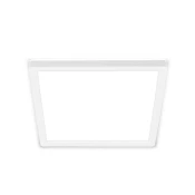 Briloner LED-stropna svetilka Tava, bela, 24 x 24 cm, plastika - Dnevna soba / jedilnica - Sodobni - bel mat