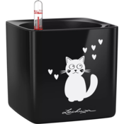 Lechuza Namizni sadilnik CUBE Glossy CAT 14 - 1 k.