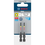 Nastavek PRO Torx Impact, T10, 55 mm, 2 kosa
