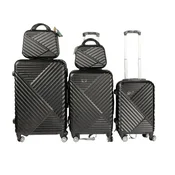 Koferi 9015-3 kick enjoy set 1/5 marbella black ( 70852 )
