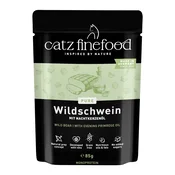 catz finefood Mačja hrana Purrrr No. 109 - divji prašič, vrečka - 85 g