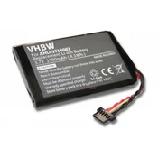 Baterija za TomTom Go 550/550 Live, 1100 mAh