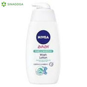 LOSION NIVEA BABY PURE&SENSITIVE 500ML PUMP (6) DELTA DMD