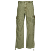 Superdry Hlače cargo BAGGY CARGO PANTS Zelena