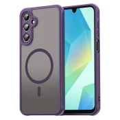 Hibridni ovitek HaloFrost II MagSafe za Samsung Galaxy A16 4G/A16 5G - purple