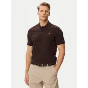 Beverly Hills Polo Club Polo majica P-SS26M-P4501247 Temno rjava Regular Fit