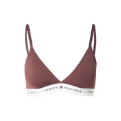 Tommy Hilfiger Underwear Nedrček svetlo rjava / rdeča / črna / bela