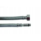 shumee PRIKLJUČNA FLEKSIBILNA CEV PEX 3/8 X M10 80 CM PLETENA DOLGA KONICA